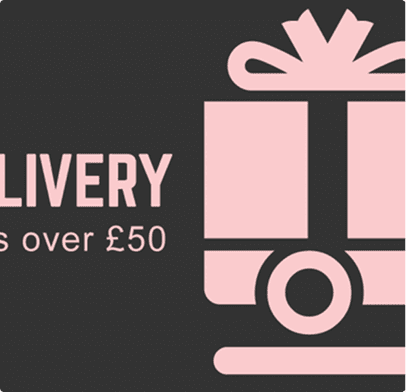 Free standard delivery on UK orders over £50