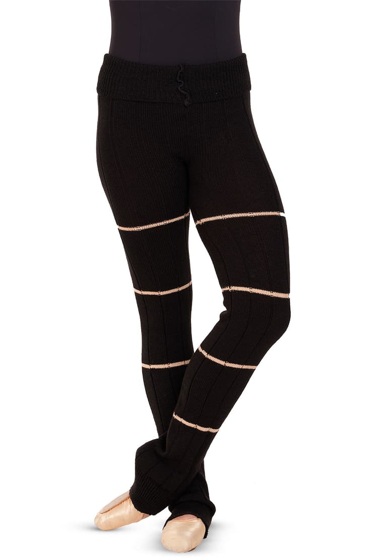 Intermezzo-5288-stripey-wool-pant-black-front