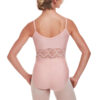 55243165 Camisole Leotard with Lace Midriff Insert