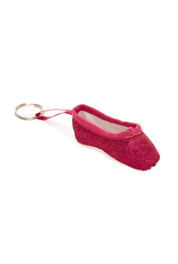 Glitter Pointe Shoe Keyring
