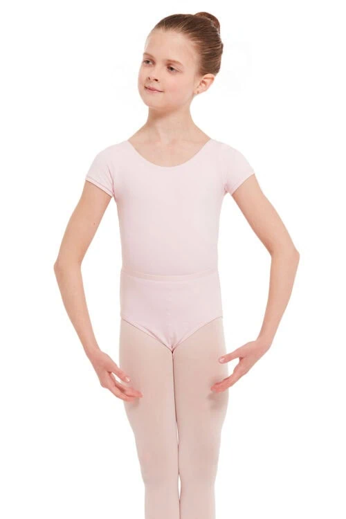 Short Sleeve Tactel Academy Leotard