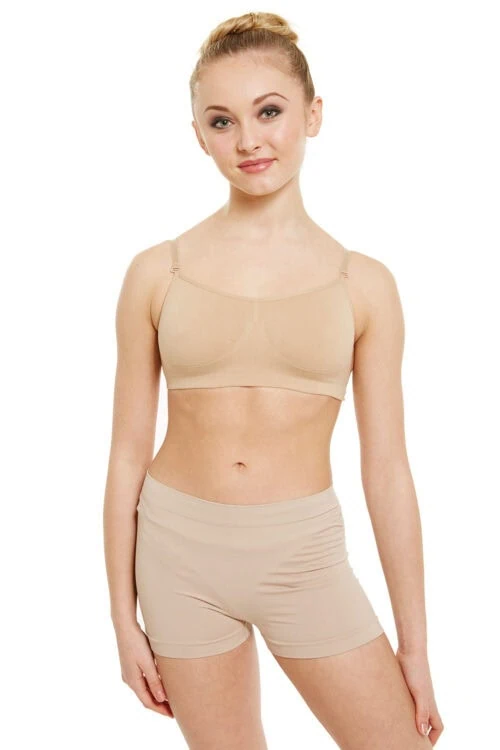 55686029 Silky seamless clear back bra