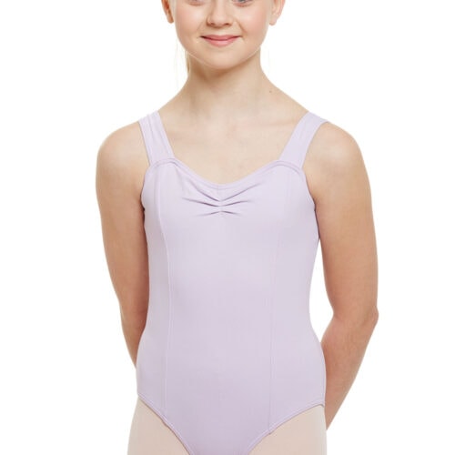 Girls Wide Strap Tank Leotard