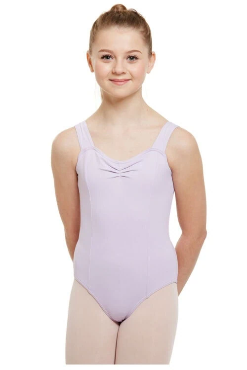 Girls Wide Strap Tank Leotard