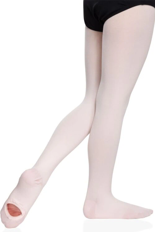 Girls contoured convertible tights