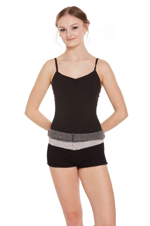 Bouclé Striped Knit Short