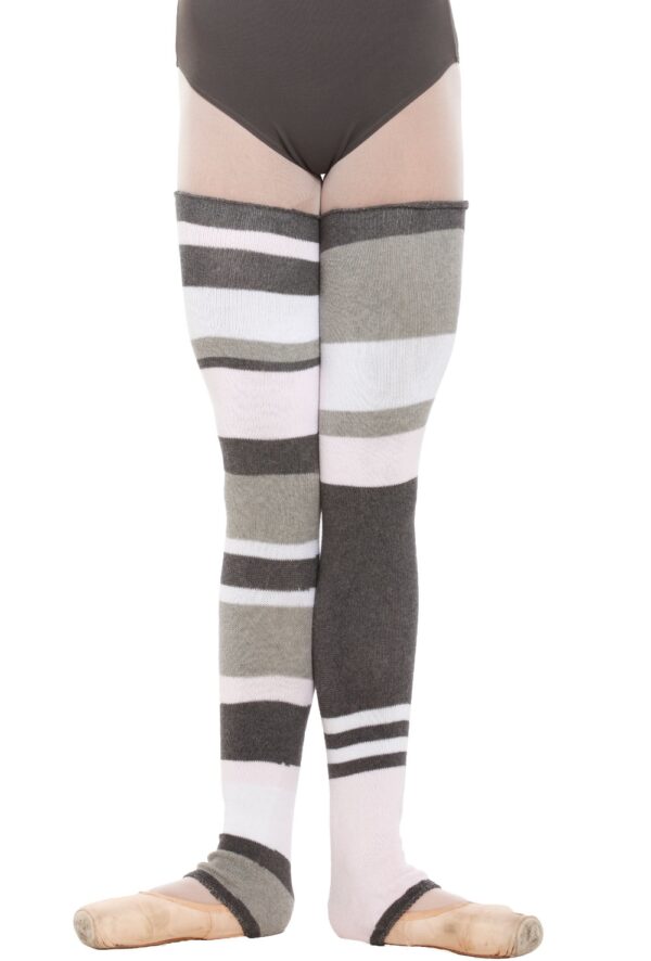 Hyper Stripe Legwarmers