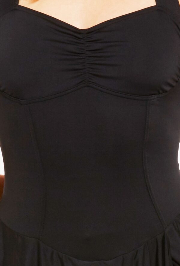 Asymmetrical Princess Halter Dress