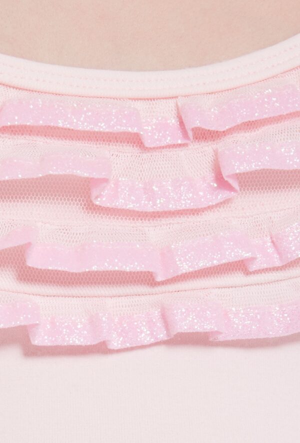 Glitter Dust Ruffle Leotard