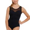 Intermezzo tank mesh leotard 31346