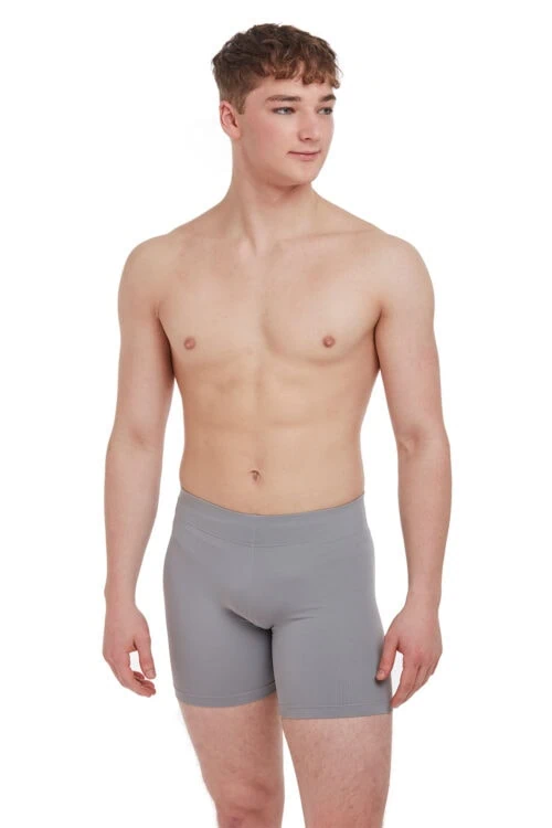 mr004-grey-front_1 Men's Mid Length Rehearsal Tights