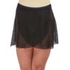 11507w-front Geometric Lace Wrap Skirt