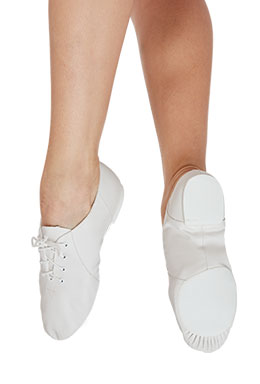 Jazzsoft - Lace-up Split-sole Jazz Shoe