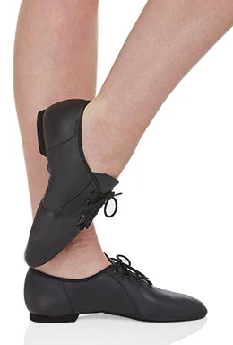 Jazzsoft - Lace-up Split-sole Jazz Shoe