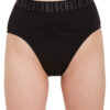breif-singel High Waisted Dance Brief with Logo Waistband