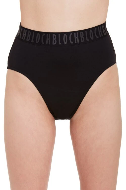 breif-singel High Waisted Dance Brief with Logo Waistband