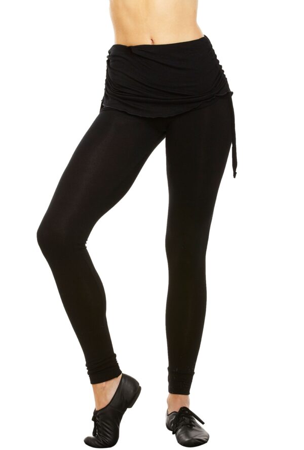 skirted dance leggings