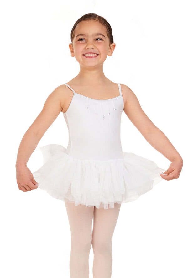 Pin Tuck Tutu with Diamanté Detail