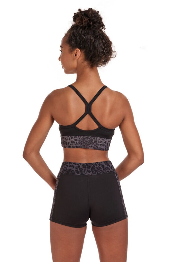 Avianna Animal Print Trim Bra Top