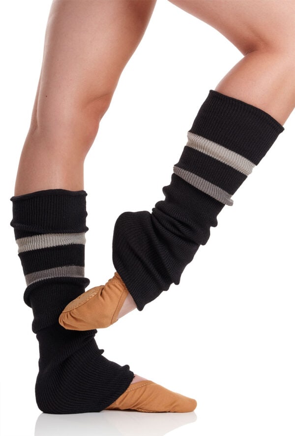 2031-legwarmer Coruni- Striped Legwarmers