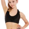 Jenetex Lace halter trim top