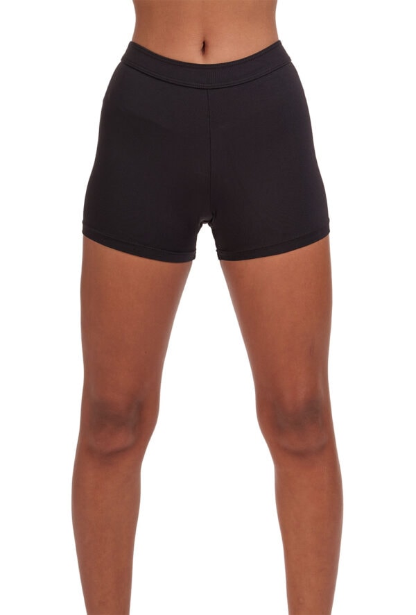 5942-front Capezio value tech dance shorts