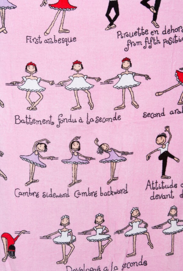 Ballet Print Towel