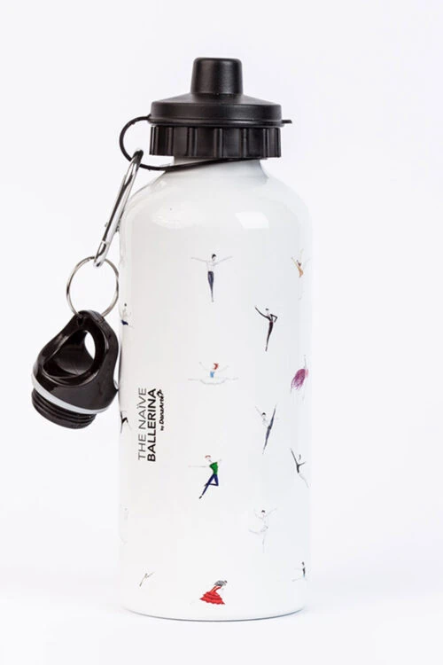 Ballet Dancer Aluminium Water Bottle