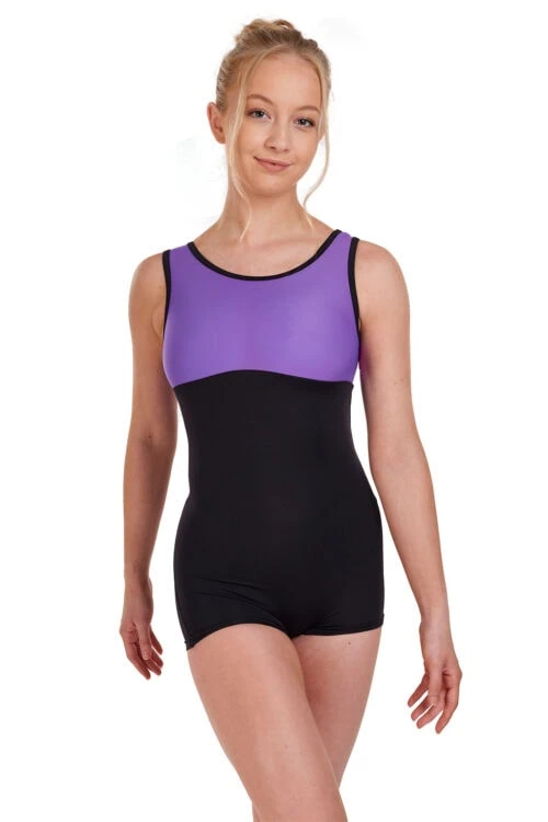Two-tone Short Unitard