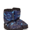 Camo Print Puffa Warm-up Bootie - Blue IM009P
