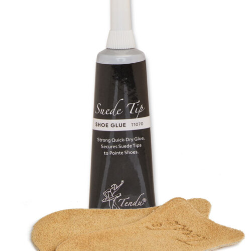 Suede Tips + Glue for Pointe Shoes