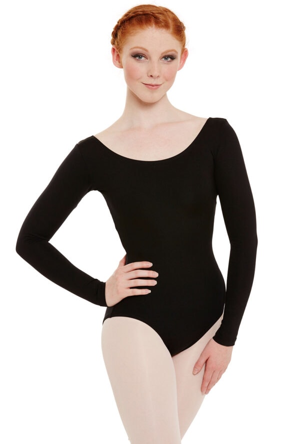 Team Basic Long Sleeve Leotard