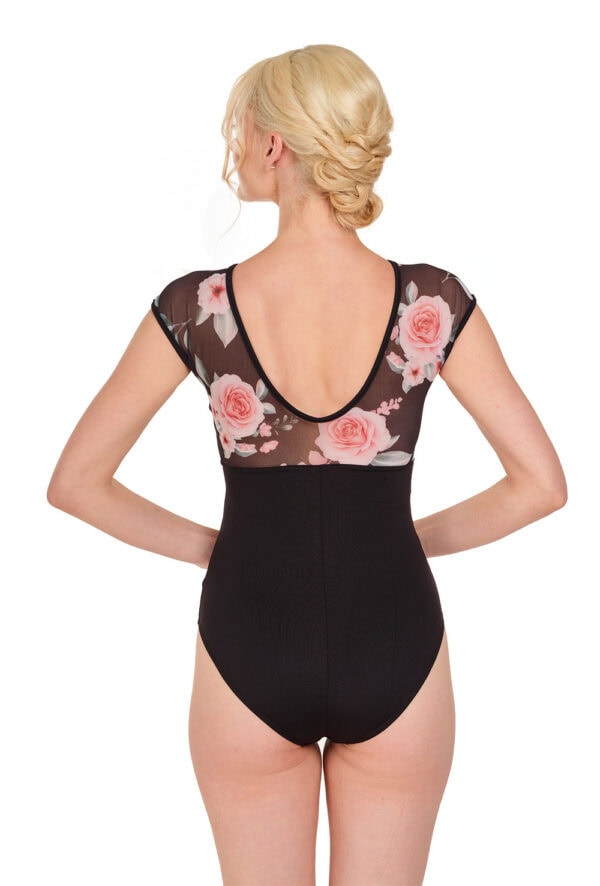 Felixa - Floral Cap Sleeve Leotard