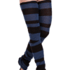 Polpay LVBS Girls - Striped Bootleg Legwarmers