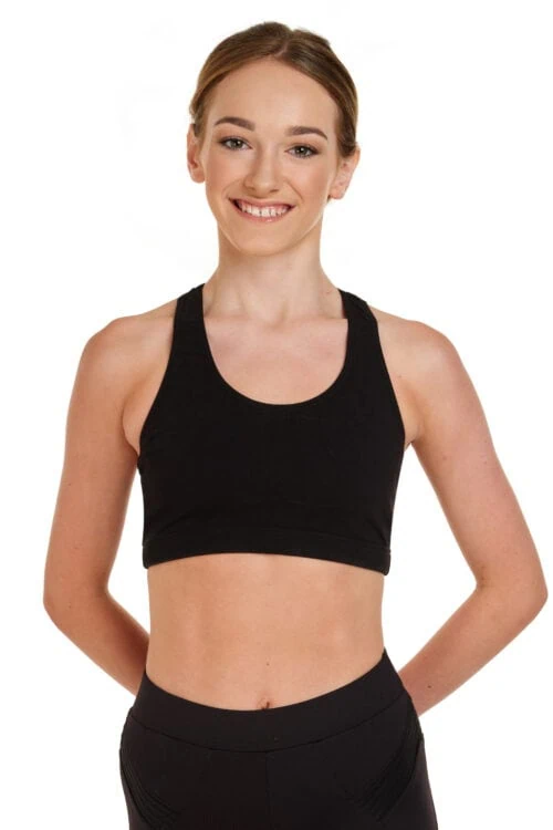 Cotton Racer Back Bra Top