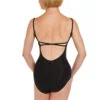 MC826W-back Skylight Breeze - Criss Cross Camisole Leotard with Integral Bra