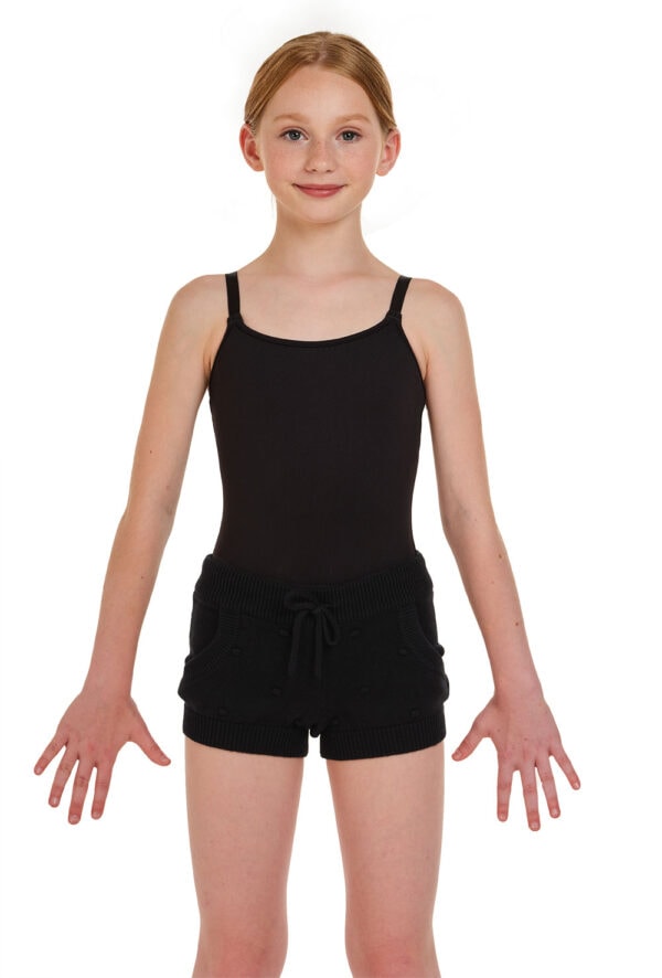 CR6724-full Girls Bobble Knit Short