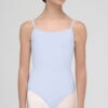 Diane-sky-front Diane/Concerto -Sky Blue Uniform Leotard with Ballet Boost Logo