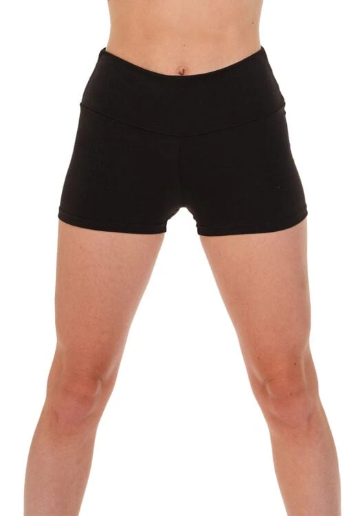 Silky-shorts-adults-front Value Cotton Shorts with Deep Waistband