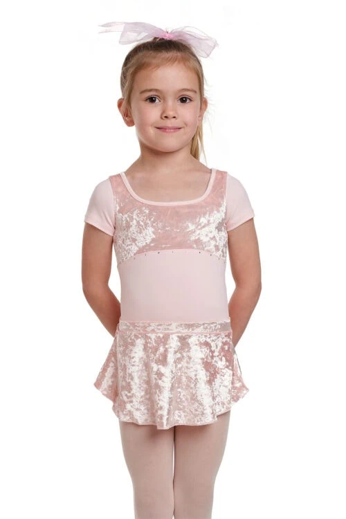 Angel - Girls Crushed Velvet Skirt