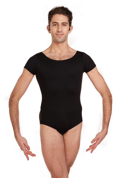 Studio Collection Men's Short Sleeve Leotard