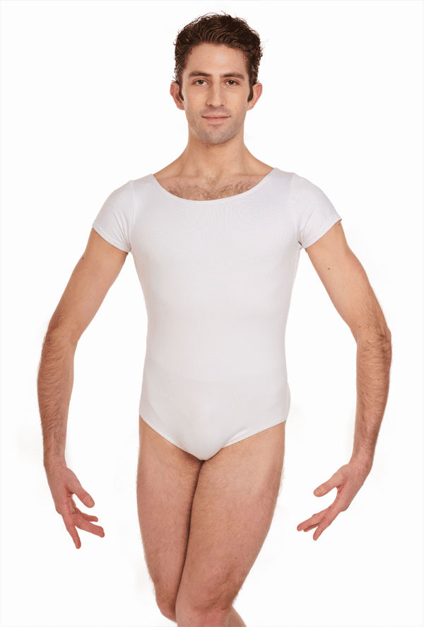 Studio Collection Men's Short Sleeve Leotard