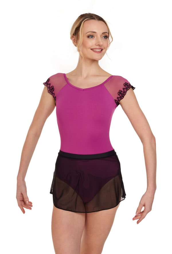 7688-blk-1 Annabella - Ballet Boost Associates Seniors Skirt