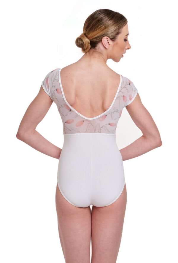 Floral Bud Print Leotard