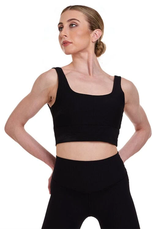 Scoop Ribbed Crop Top