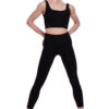 7/8 Length Ribbed Gym Leggings