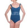 Chloe Wide Strap Leotard