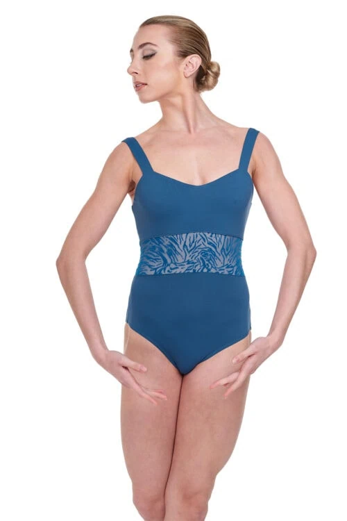 Chloe Wide Strap Leotard