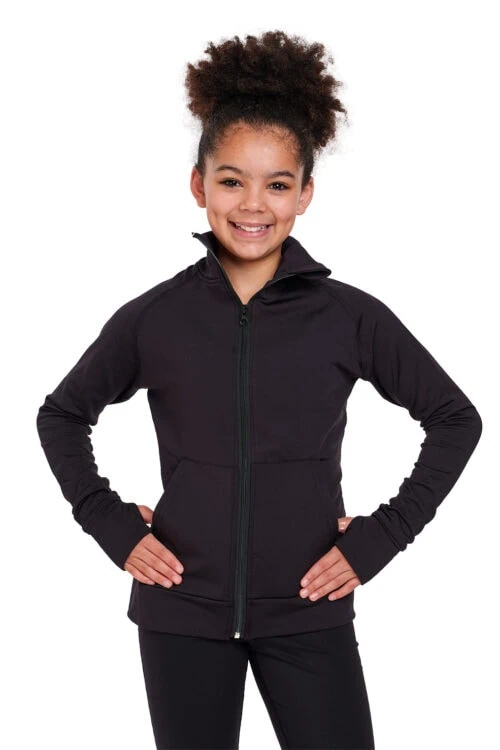 Kid's Full Zip Dance Uniform/ Squad Jacket - Logo Service Available