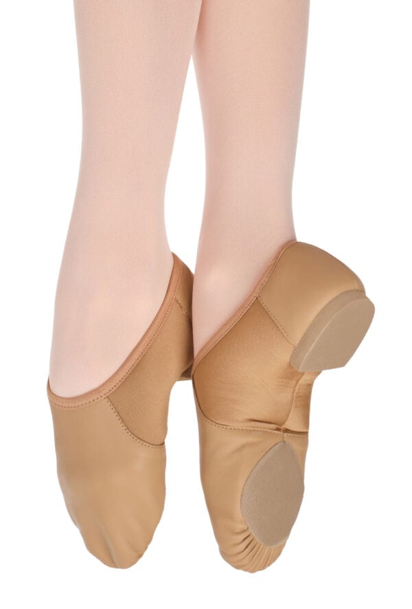 Silky-Jazz-Shoe-Tan-1 AeroFlex Jazz Shoe